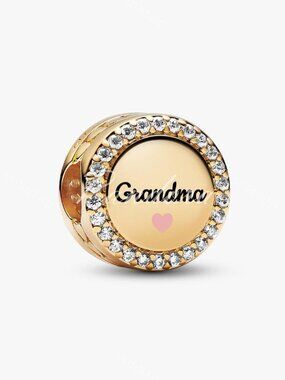 Pandora Engravable Grandma Charm